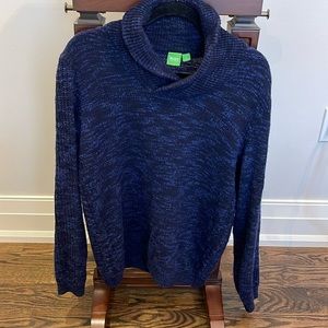 Hugo Boss Men’s Knitted Sweater size L colour Blue